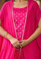 Juniper Women's Pink Polyester Printed Set