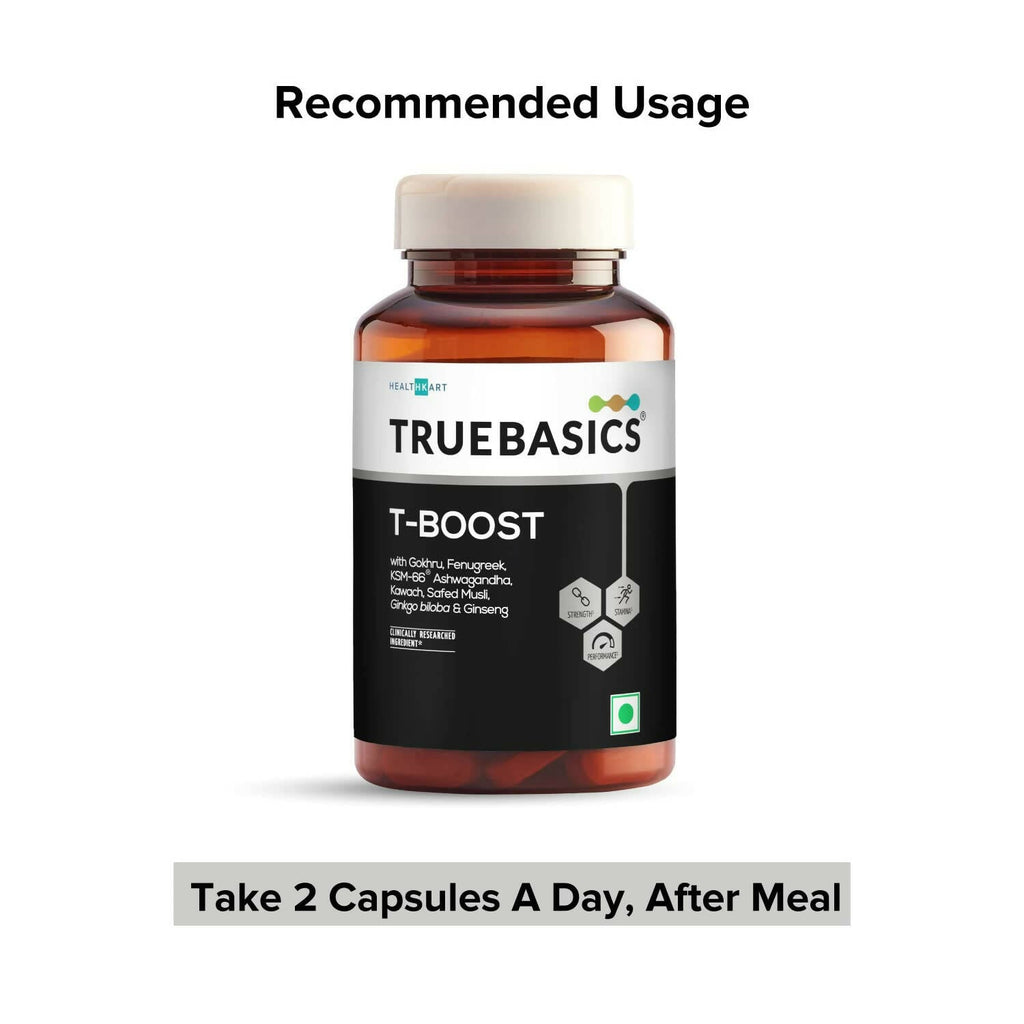 TrueBasics T-Boost Tablets for Men - Distacart