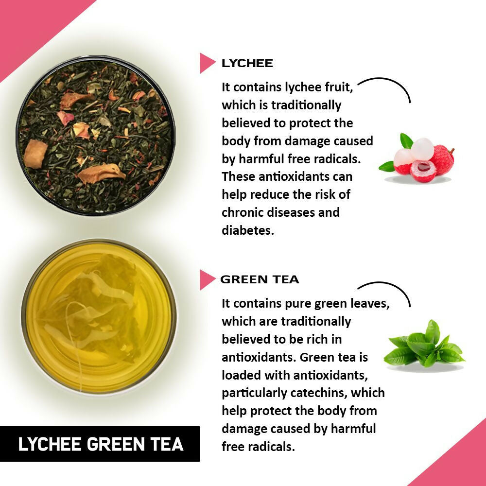 Teacurry Lychee Green Tea - Distacart