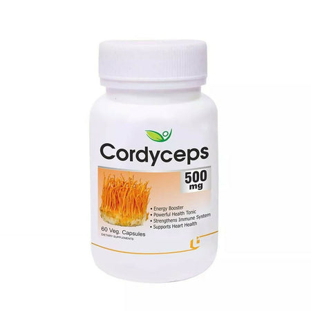 Biotrex Cordyceps 500mg Veg Capsules