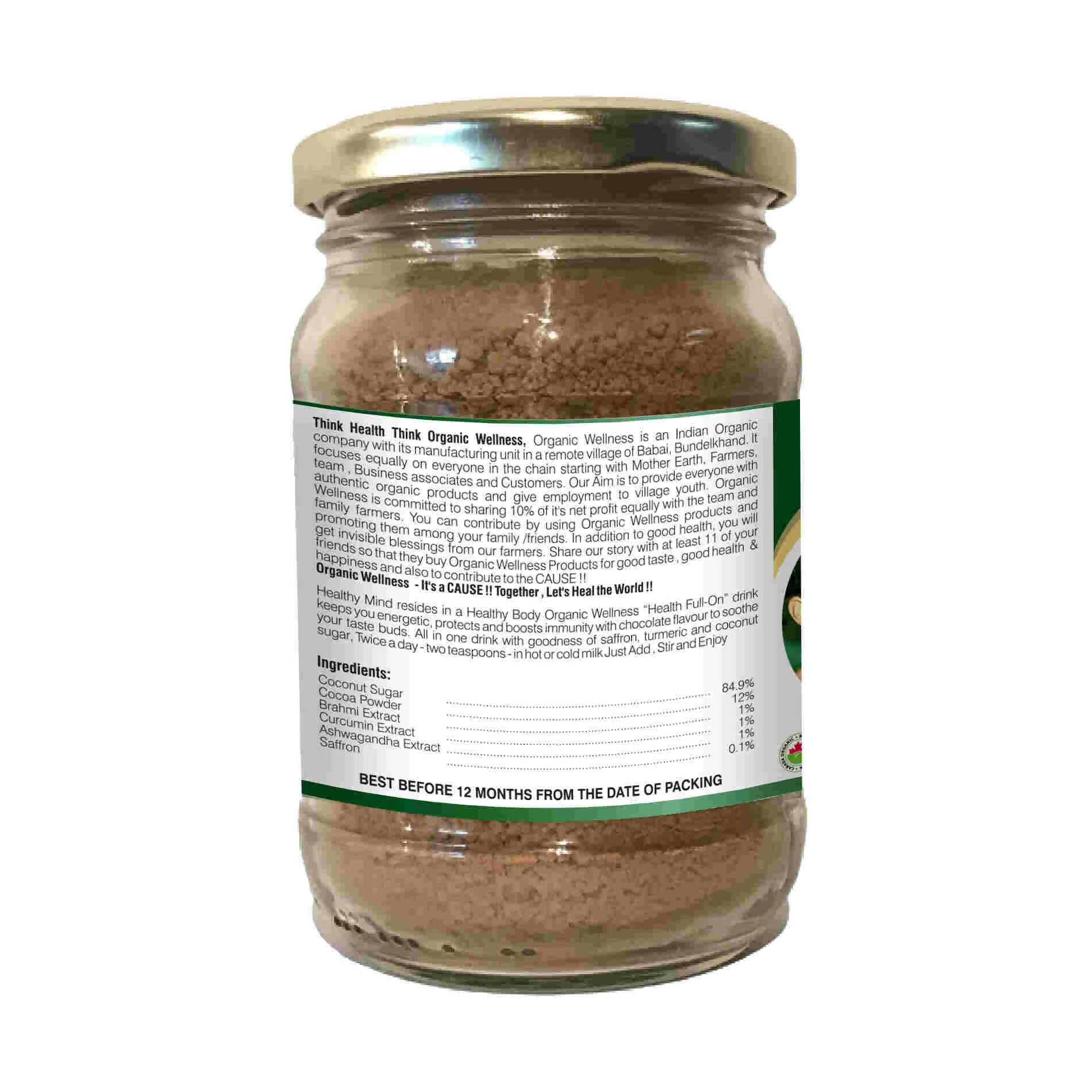 Organic Wellness Health Full On Choco Milk Mix - Distacart