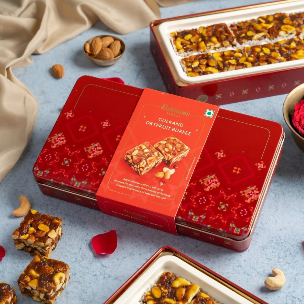 Haldiram's Gulkand Dryfruit Burfee - Distacart