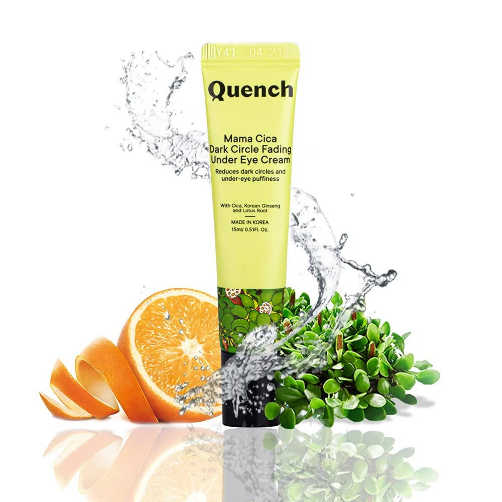 Quench Mama Cica Dark Circle Fading Under Eye Cream - Korean Skincare