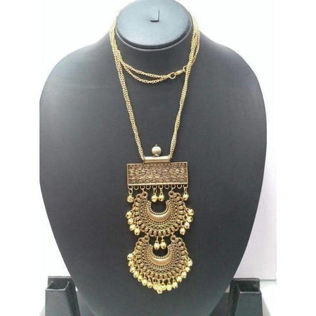MS Fashion India Latest Design Gold Pendent Necklace For Women
