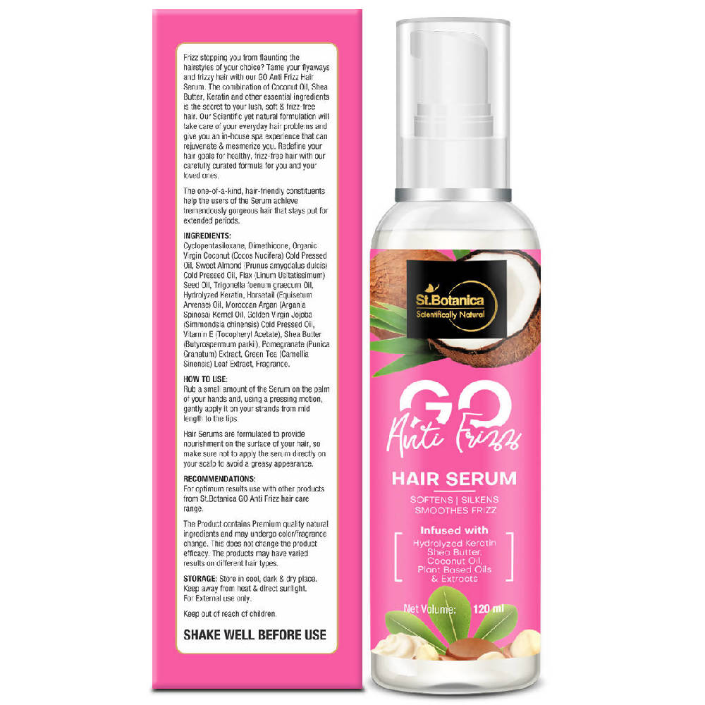 St.Botanica Go Anti Frizz Hair Serum