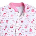 Daddy - G Rompers/Sleepsuits/Jumpsuit /Night Suits for New Born Babies - Pink