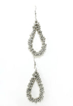 Mominos Fashion Johar Kamal Oxidised Silver-Plated Brass Finish Radha Kishan Long Necklace For Women - Distacart