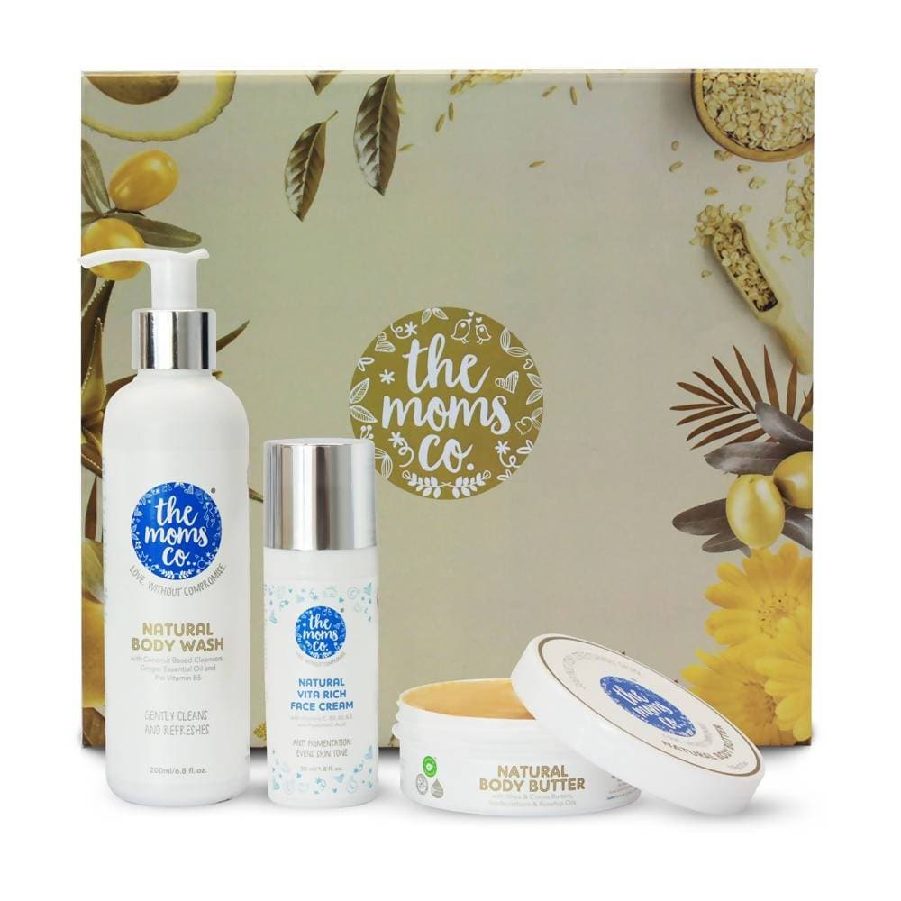 The Moms Co Natural Face & Body Ritual Kit