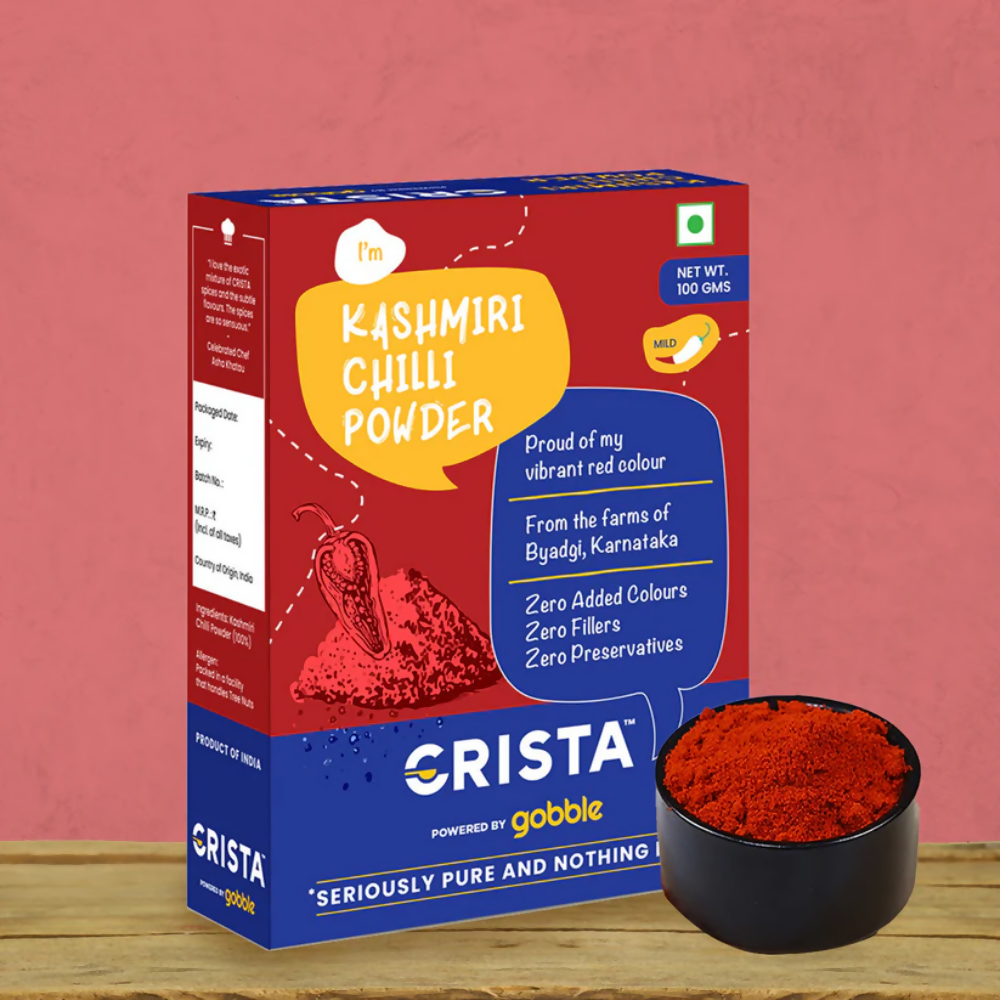 Crista Spices Kashmiri Chilli Powder - Distacart