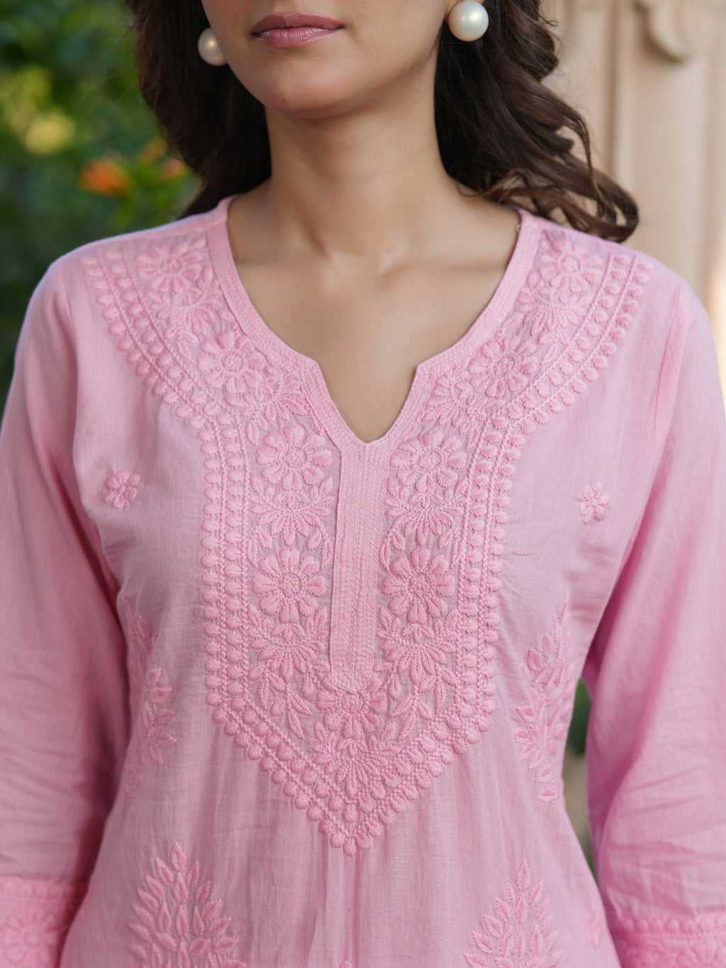 Janasya Bright Cotton Ombre Straight Kurta - Distacart