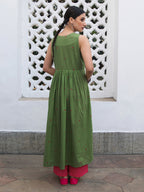 Janasya Light Cotton Solid A-Line Kurta Set - Distacart