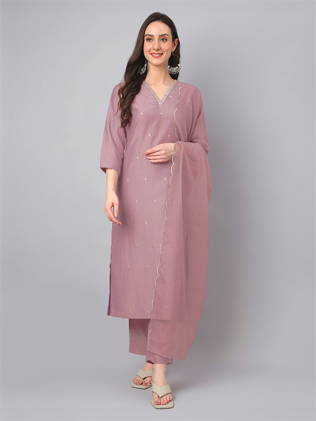 Janasya Bright Regular Kurta Set - Distacart