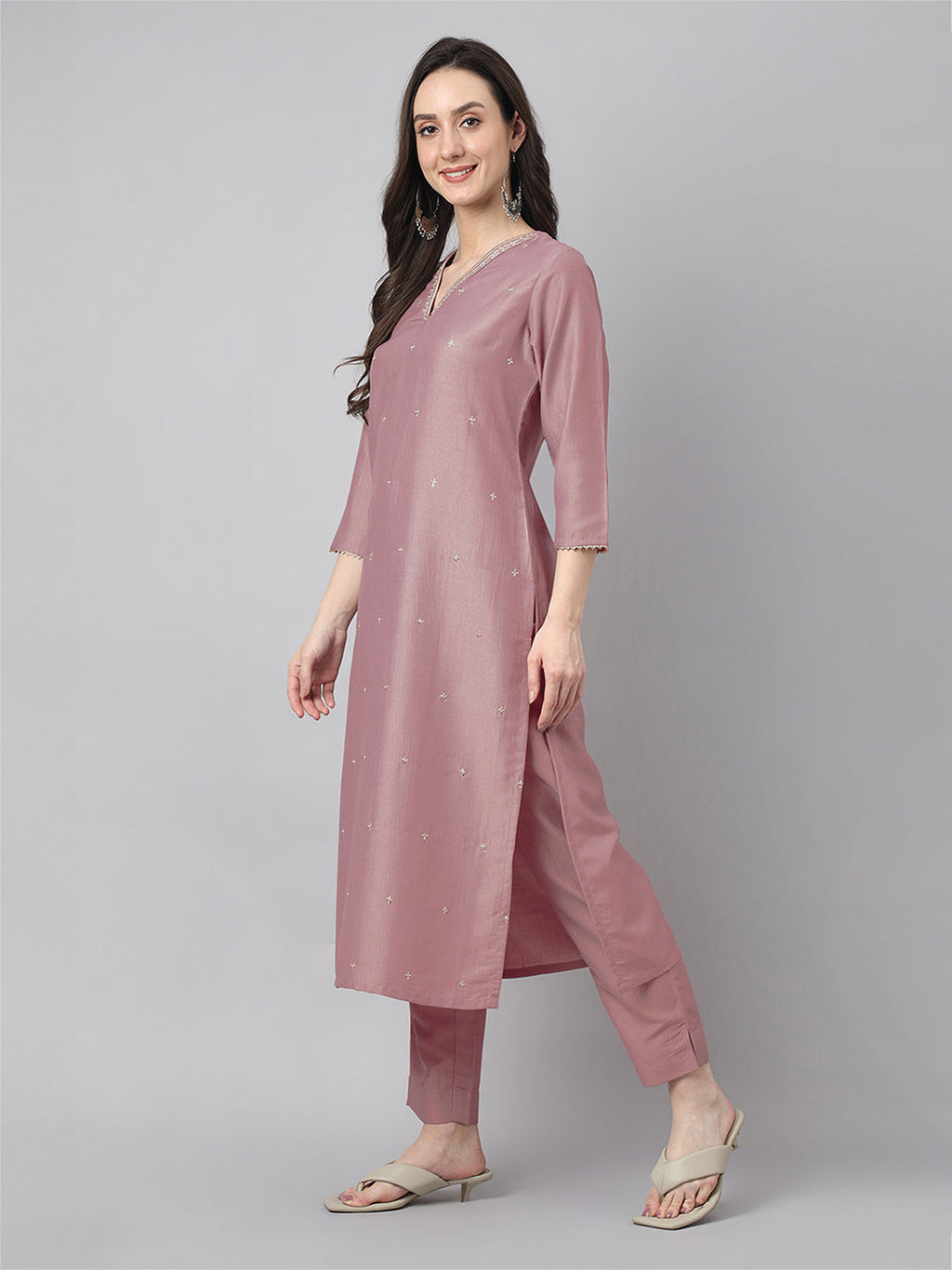 Janasya Bright Regular Kurta Set - Distacart