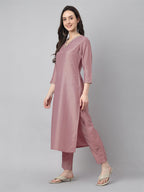Janasya Bright Regular Kurta Set - Distacart