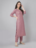 Janasya Bright Regular Kurta Set - Distacart