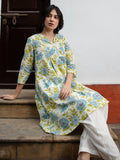 Janasya From Style Master Cotton Floral Regular Tunic - Distacart
