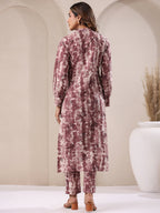 Janasya Light Cotton Tie & dye Straight Kurta Set - Distacart