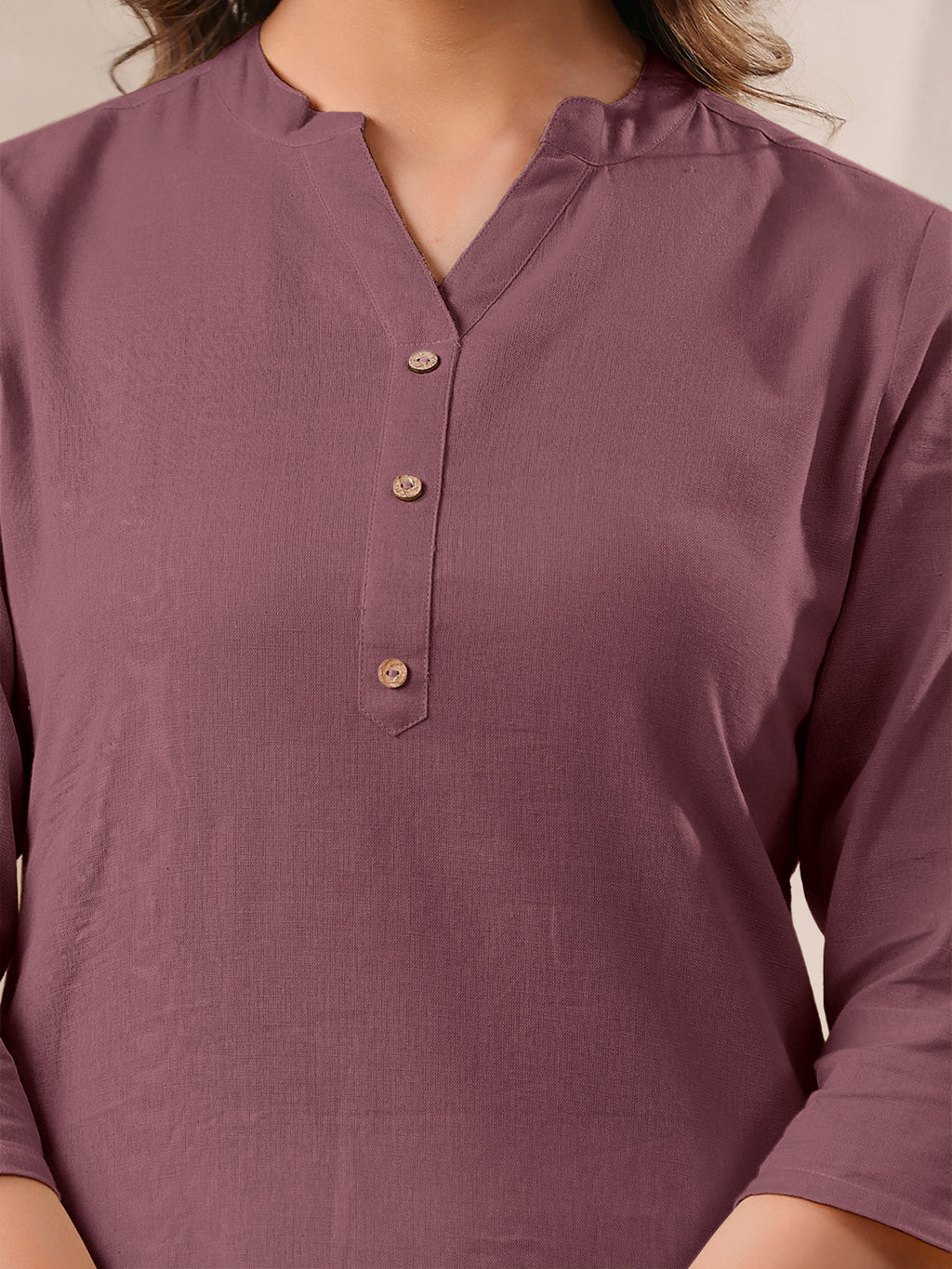 Janasya Light Cotton Solid Straight Kurta - Distacart