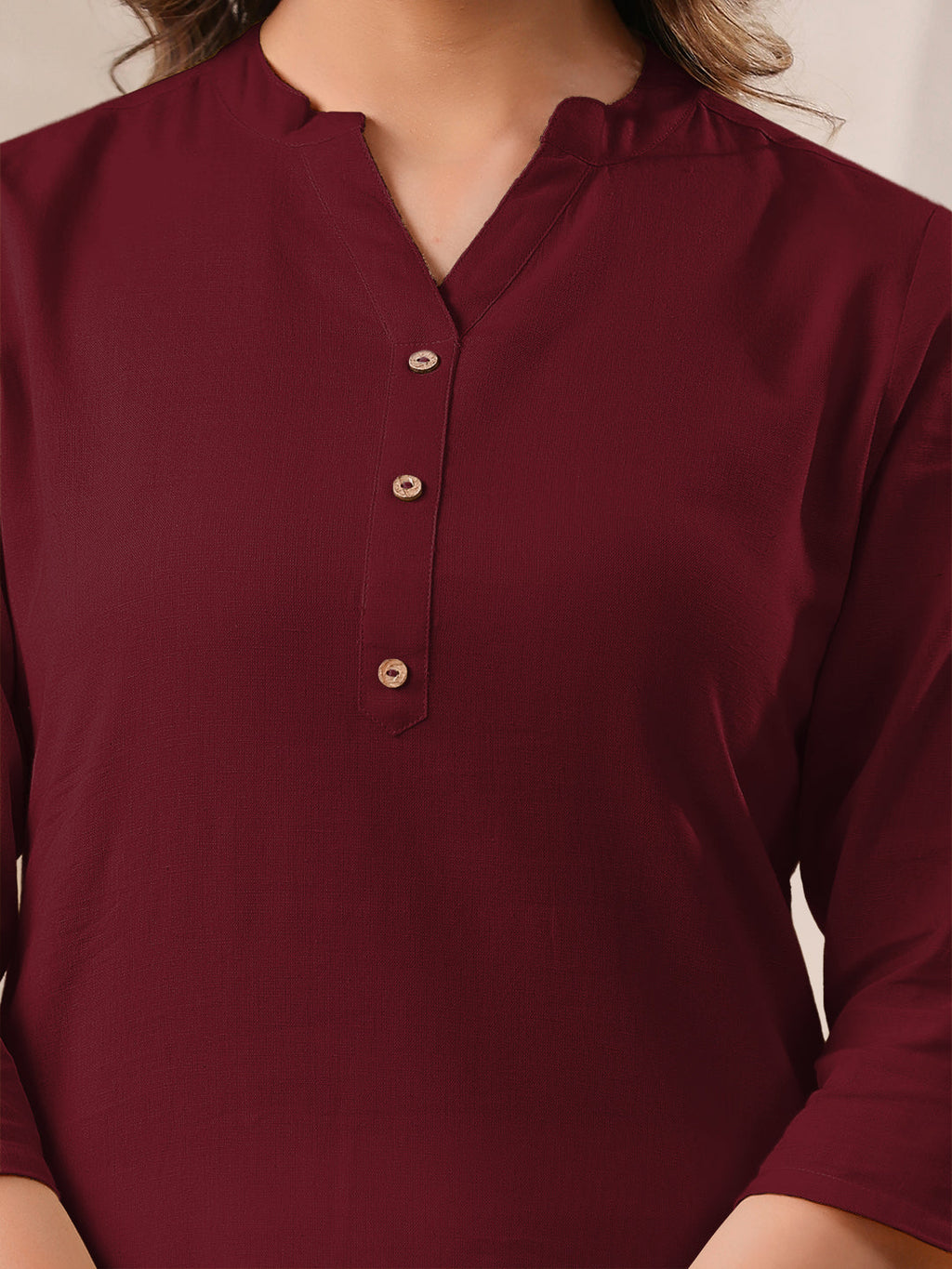 Janasya Light Cotton Solid Straight Kurta - Distacart