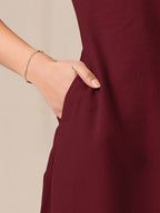 Janasya Light Cotton Solid Straight Kurta - Distacart