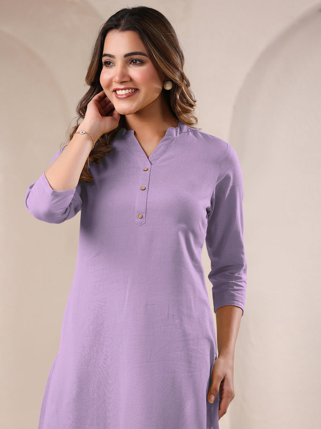 Janasya Light Cotton Solid Straight Kurta - Distacart
