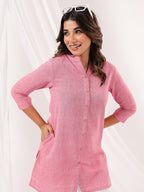 Janasya Light Cotton Solid Straight Kurta - Distacart