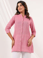 Janasya Light Cotton Solid Straight Kurta - Distacart