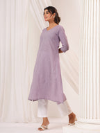 Janasya Light Cotton Solid Straight Kurta - Distacart