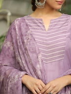 Janasya Light Silk Blend Yoke Embroidery Straight Kurta Set - Distacart