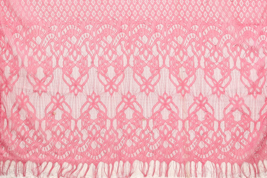 Vamika Net Brasso Pink Light Weight Trendy Look Bollywood Style Saree