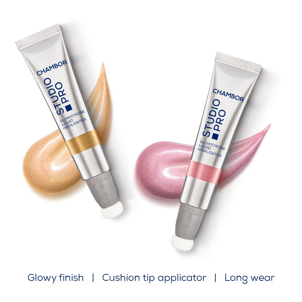 Chambor Studio Pro Glowstrobe Liquid Highlighter - Rose