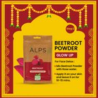Alps Goodness Bridal Glow Kit (Beetroot Powder, Rose Water, Rosemary Water, Gold Facial Kit & Shea Butter)