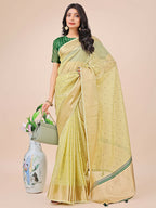 Shree Shyam Fashion Florance Light Green Organza Saree