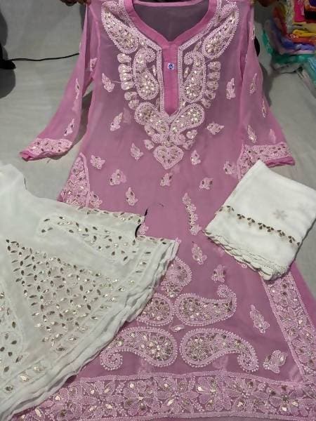 Arfa Fashion House New Collection Of Chikankari Gota Patti Lovers - Distacart