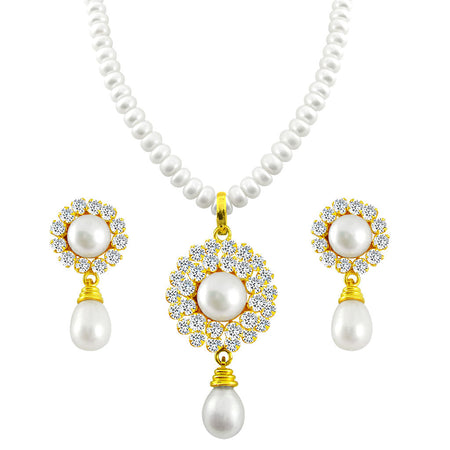 J Pearls Royal Pearl Set - Real Pearl Jewelry