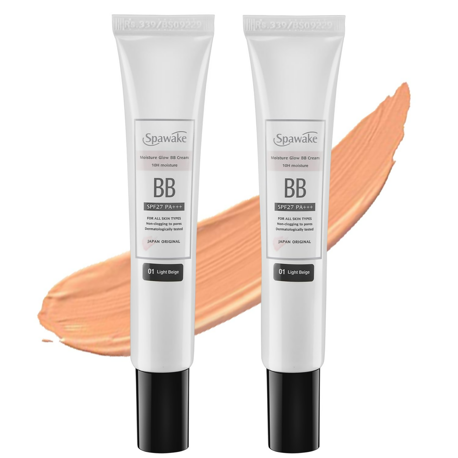 Spawake Moisture Glow Bb Natural Cream 01 Light Beige, Spf27/Pa+++