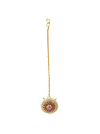 NVR Women's Trending Stylish Gold-Plated Maang Tikka - Distacart