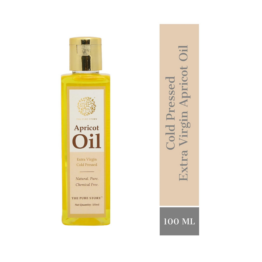 The Pure Story Natural Cold Pressed Apricot Hair Oil - Distacart