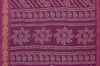 Vamika Linen Jari Border Purple Bollywood Style Saree