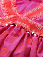 Ahalyaa Women's Traditional wear Lehnga Choli - Pink