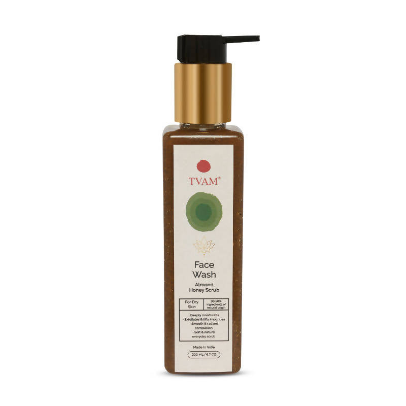 Tvam Almond Honey Scrub & Face Wash