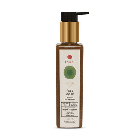 Tvam Almond Honey Scrub & Face Wash