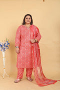 Jyoti Fashion Women's Pink Rayon Digital Print with Handwork Kurta Set - Distacart