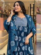 Jyoti Fashion Women's Morpich Rayon Embroidered Designer Kurta Set with Dupatta - Distacart