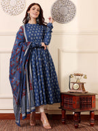 Jyoti Fashion Morpich Rayon Printed Designer Kurta Set With Dupatta - Distacart