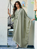 Jyoti Fashion Pista Rayon Printed Designer Kurta Set With Dupatta - Distacart