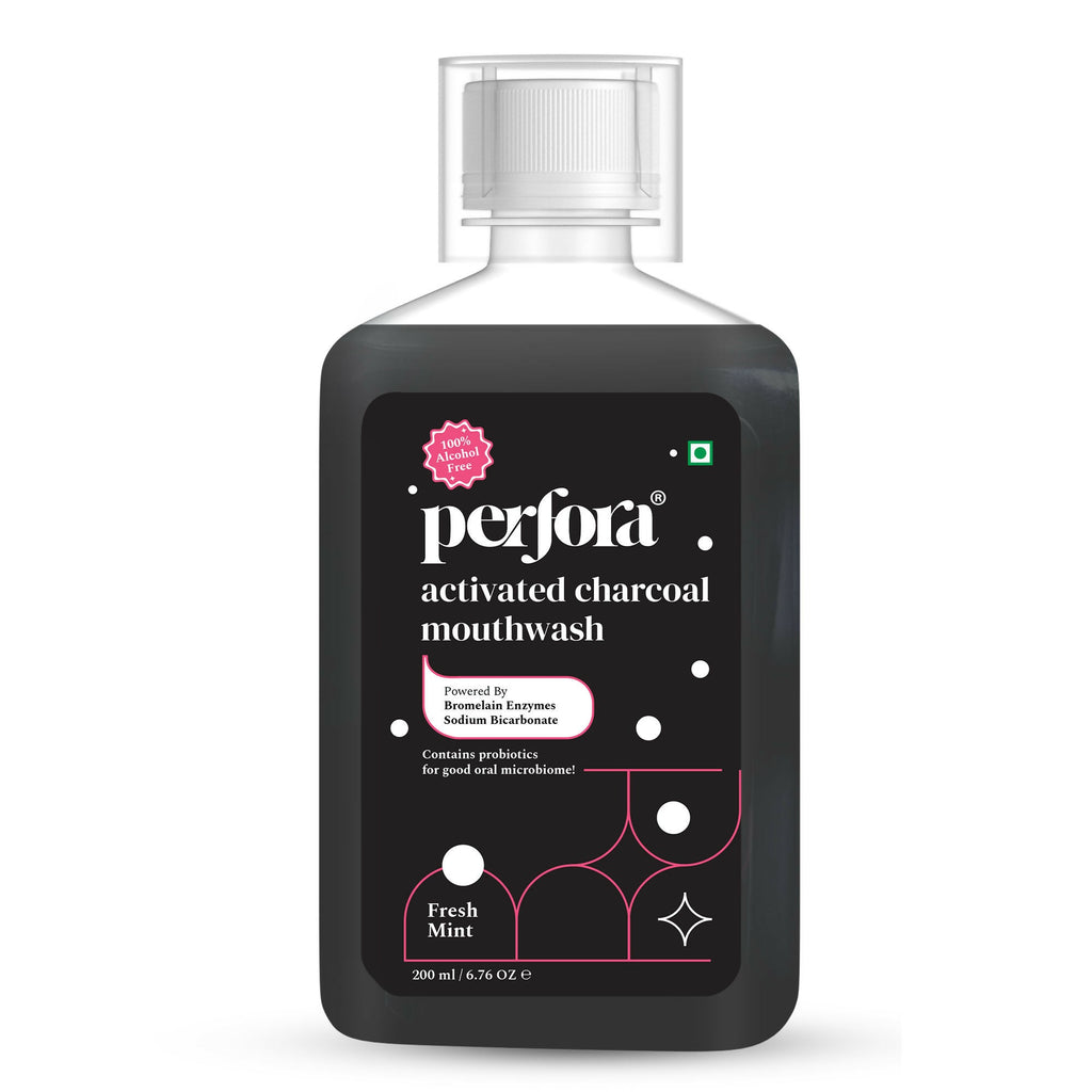 Perfora Activated Charcoal Mouthwash - Fresh Mint