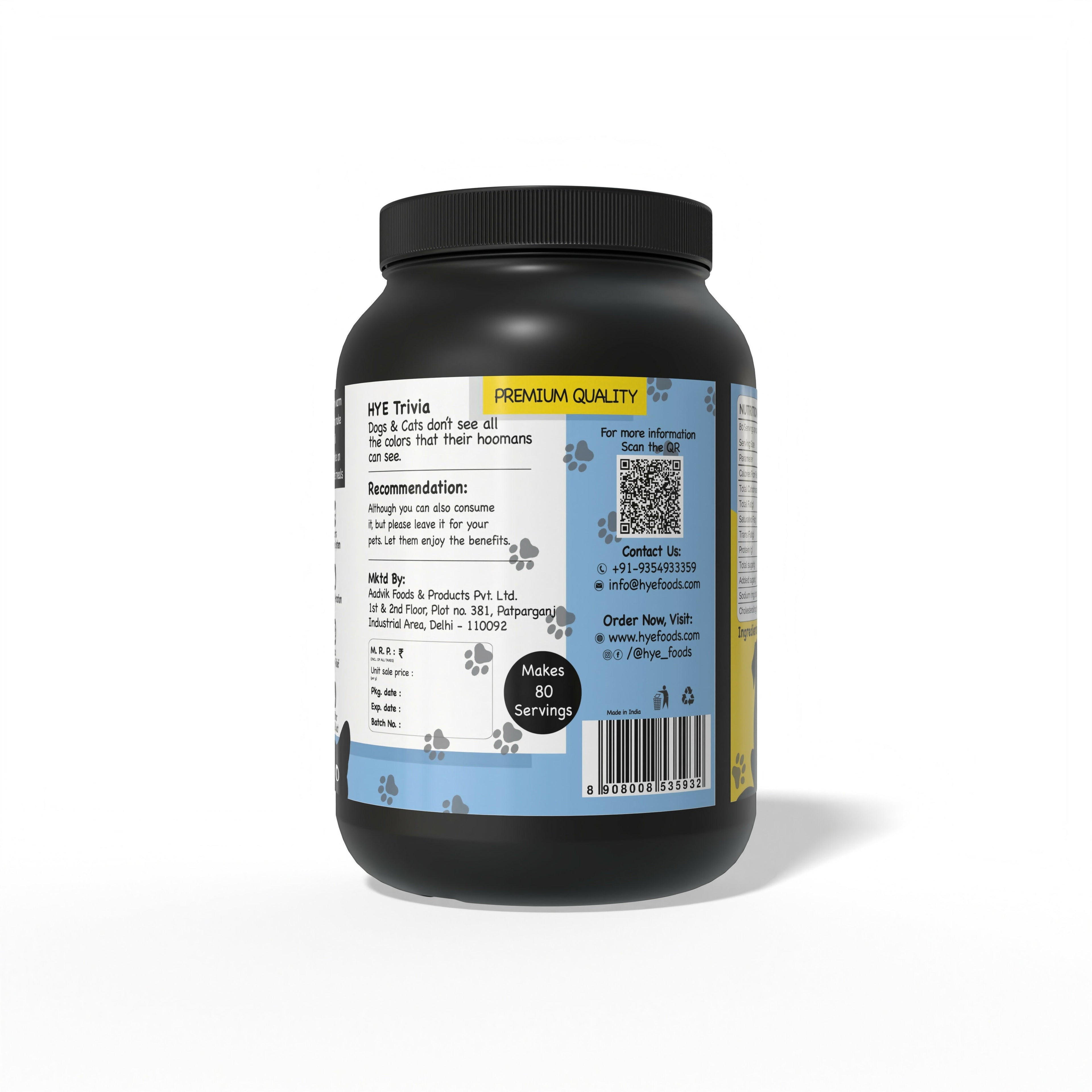 Hye Pets Goat Milk Powder For Pets
