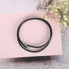 NVR Men Black Wraparound Bracelet - Distacart
