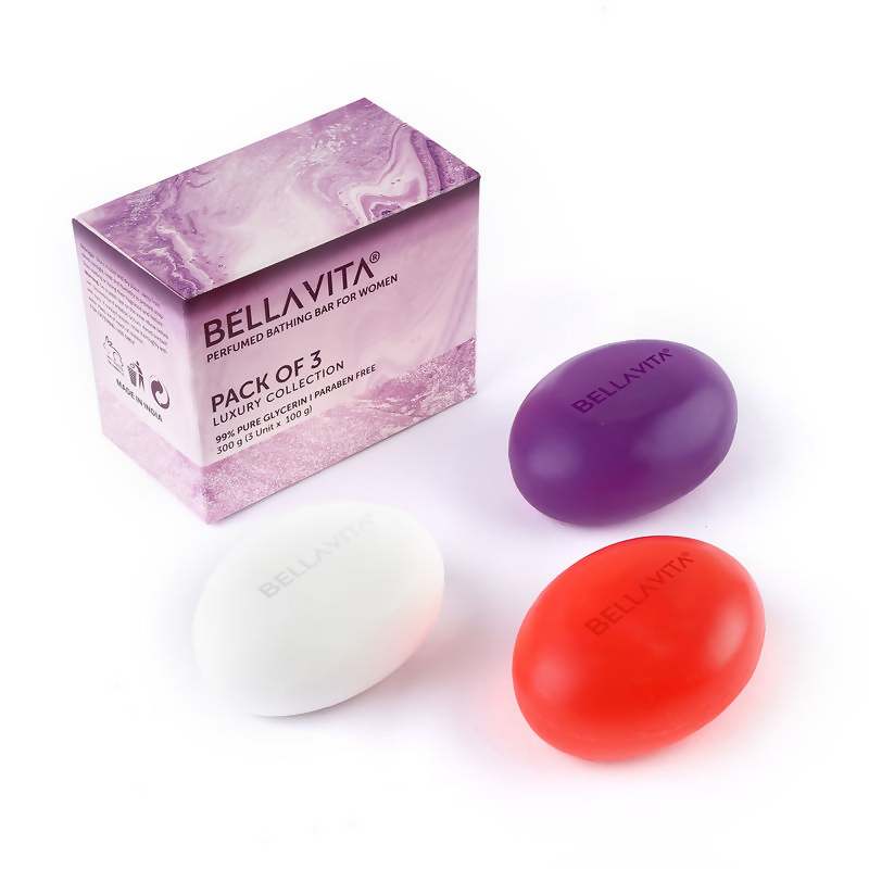 Bella Vita Organic Perfume Bathing Soap Bar For Women